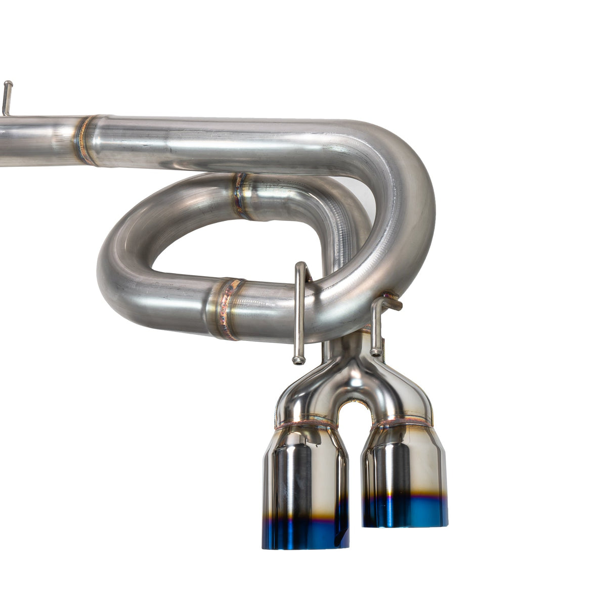 Remark 2022+ Honda Civic Hatchback Sport Touring FL1 (Link Loop) Catback Exhaust Burnt Stainless Tip - RK-C4063H-07T