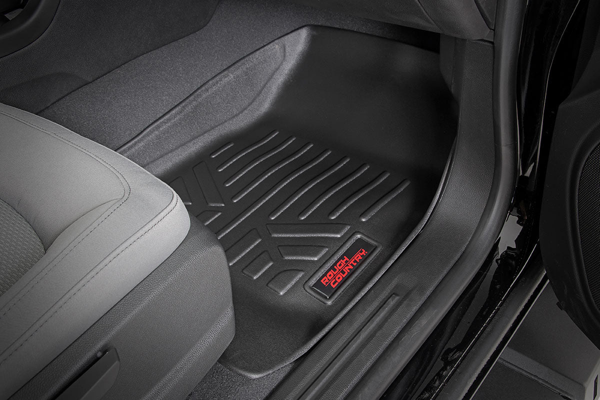 Floor Mats | FR &amp; RR | Crew | Chevy/GMC Canyon/Colorado 2WD/4WD (2015-2022)