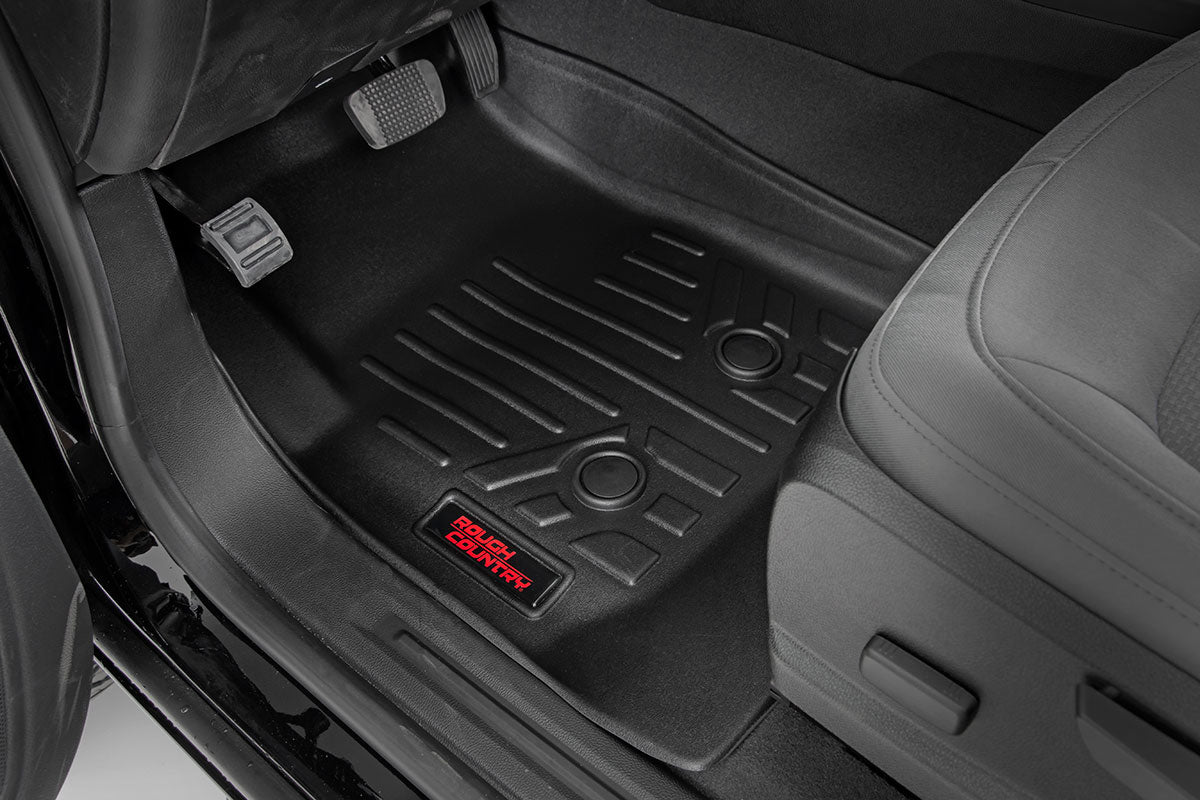 Floor Mats | FR &amp; RR | Crew | Chevy/GMC Canyon/Colorado 2WD/4WD (2015-2022)