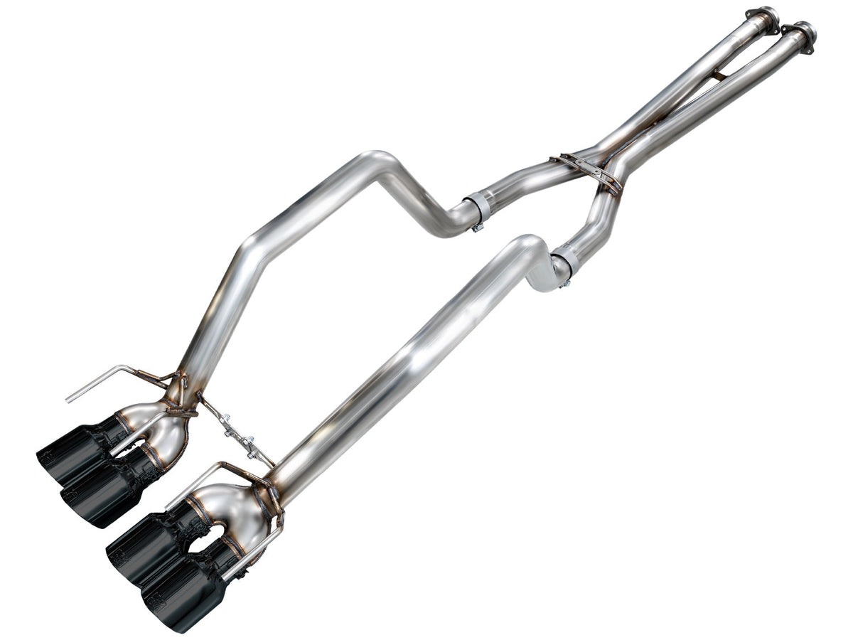 AWE Tuning C6 Chevrolet Corvette Z06/ZR1 Track Edition Axle-back Exhaust w/ Chrome Silver Tips - 3020-42606 for 2006-2013 Che