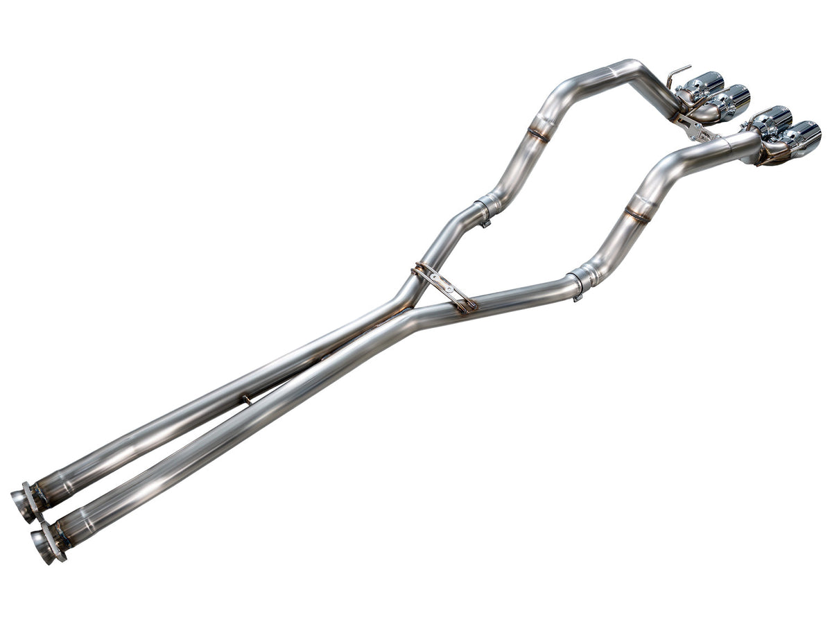 AWE Tuning 05-07 C6 Chevrolet Corvette 6.0L Track Edition Axleback Exhaust w/ Diamond Black Tips - 3020-43660 for 2005-2008 C