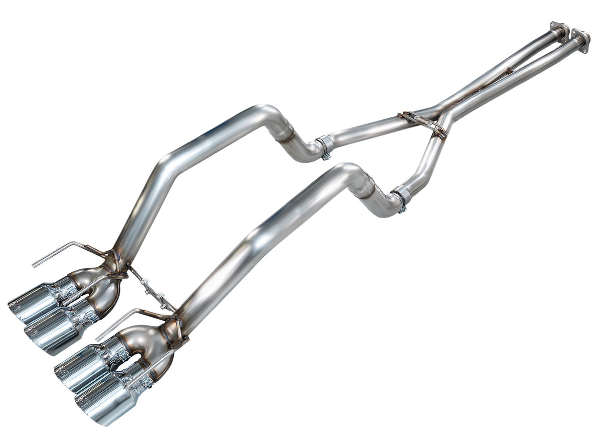 AWE Tuning 09-13 Chevrolet Corvette 6.2L Touring Edition Axle-back Exhaust w/ Diamond Black Tips - 3015-43662 for 2009-2013 C