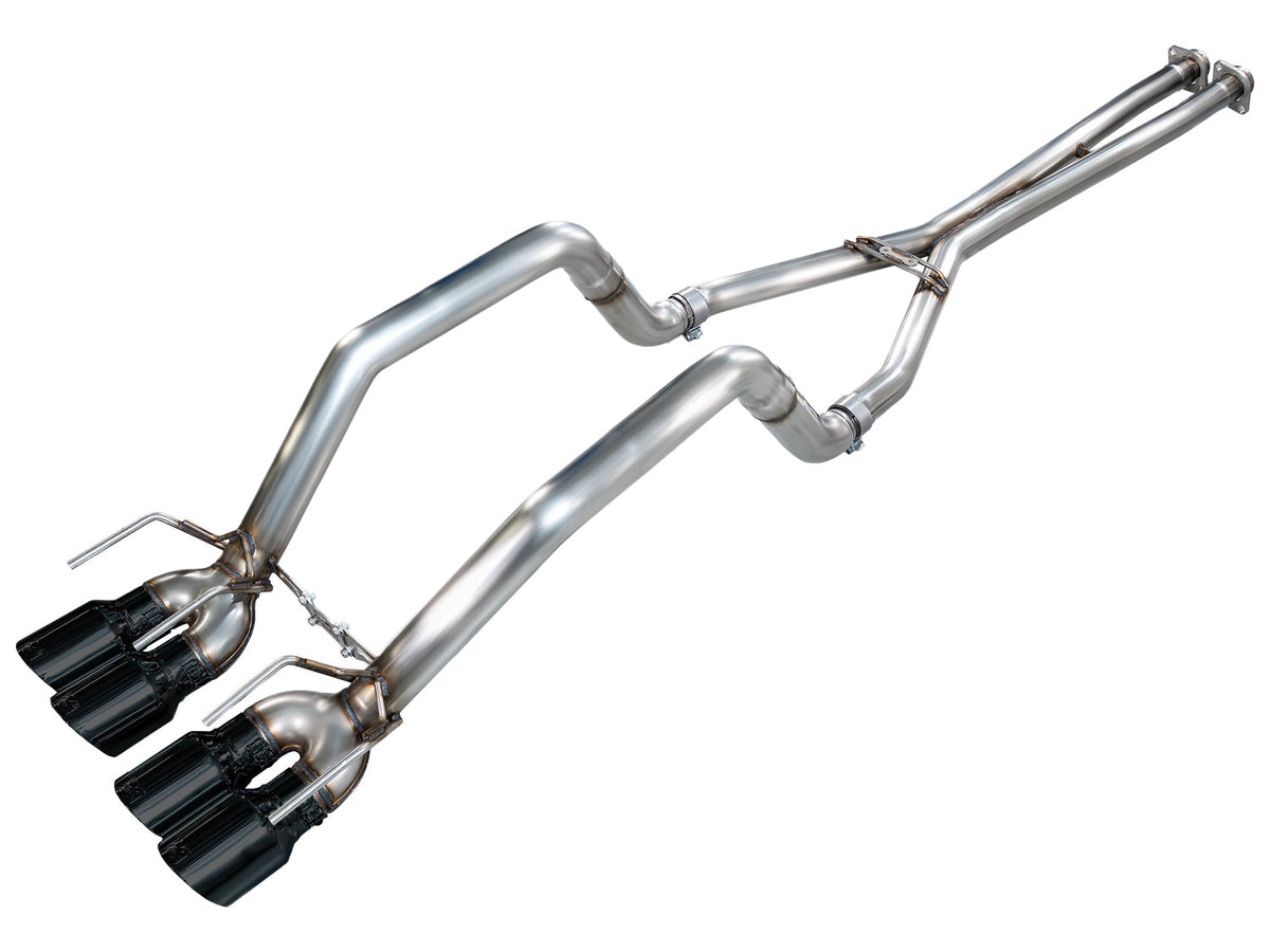 AWE Tuning 09-13 Chevrolet Corvette 6.2L Track Edition Axle-back Exhaust w/ Chrome Silver Tips - 3020-42662 for 2009-2013 Che