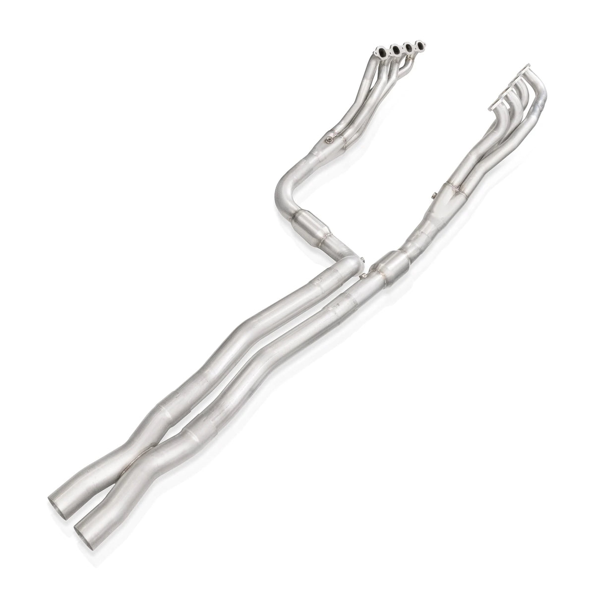 Stainless Works - 2020-23 Silverado HD 2500/3500 6.6L Long Tube Header Kit - CT220HCATY