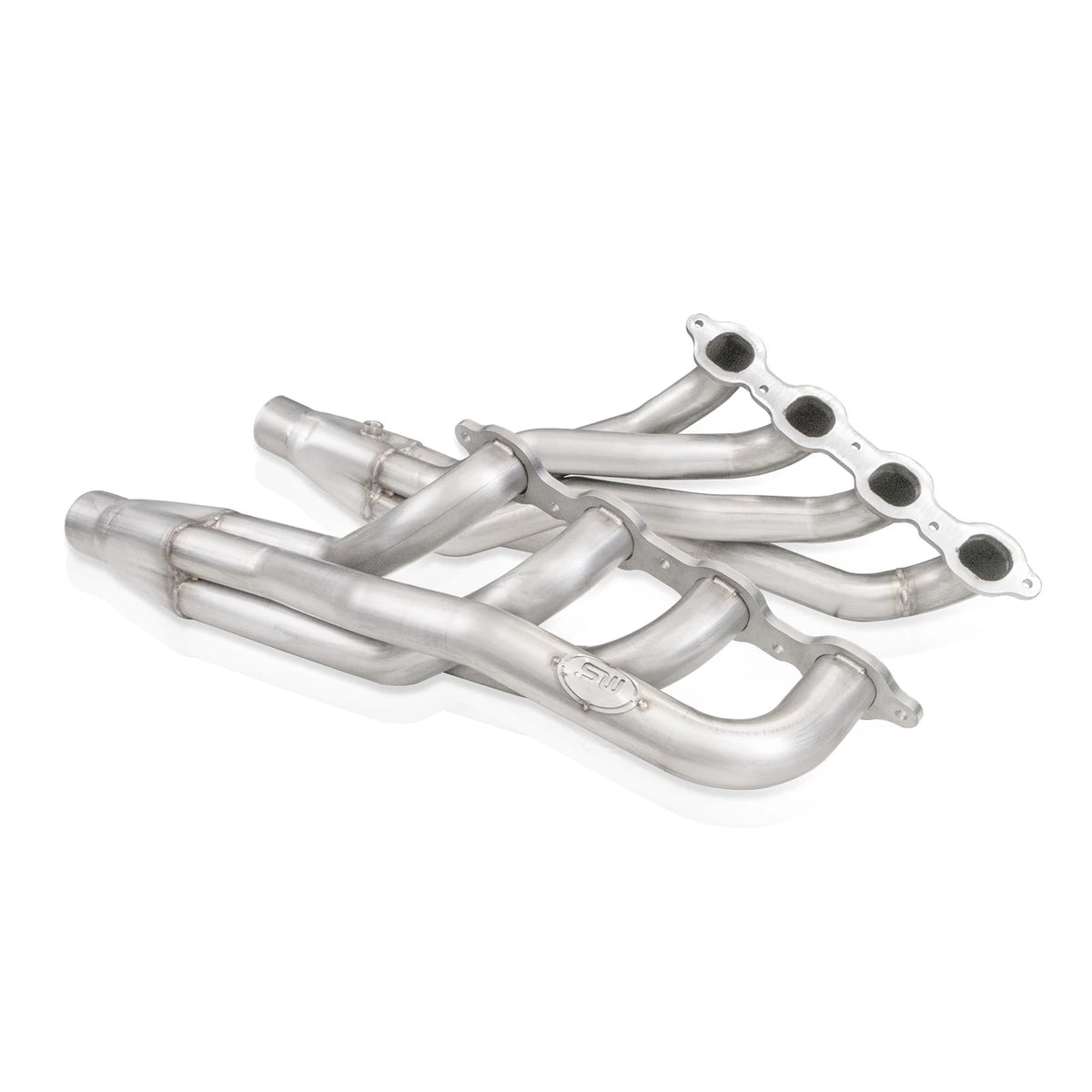 Stainless Works - 2020-23 Silverado HD 2500/3500 6.6L Long Tube Header Kit - CT220HCATY