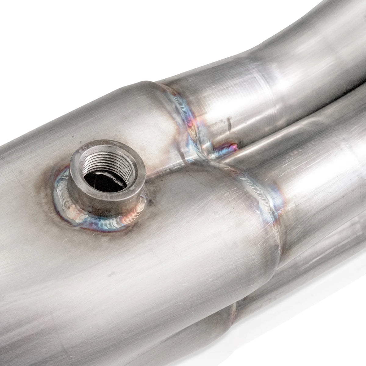 Stainless Works - 2020-23 Silverado HD 2500/3500 6.6L Long Tube Header Kit - CT220HSTCAT