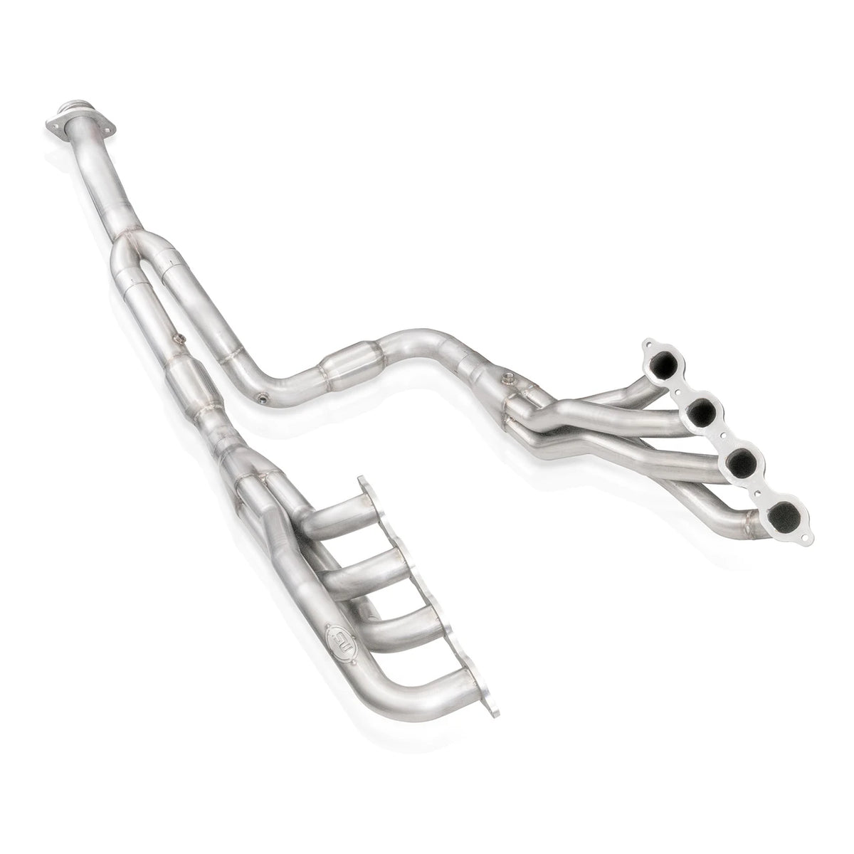 Stainless Works - 2020-23 Silverado HD 2500/3500 6.6L Long Tube Header Kit - CT220HCATY