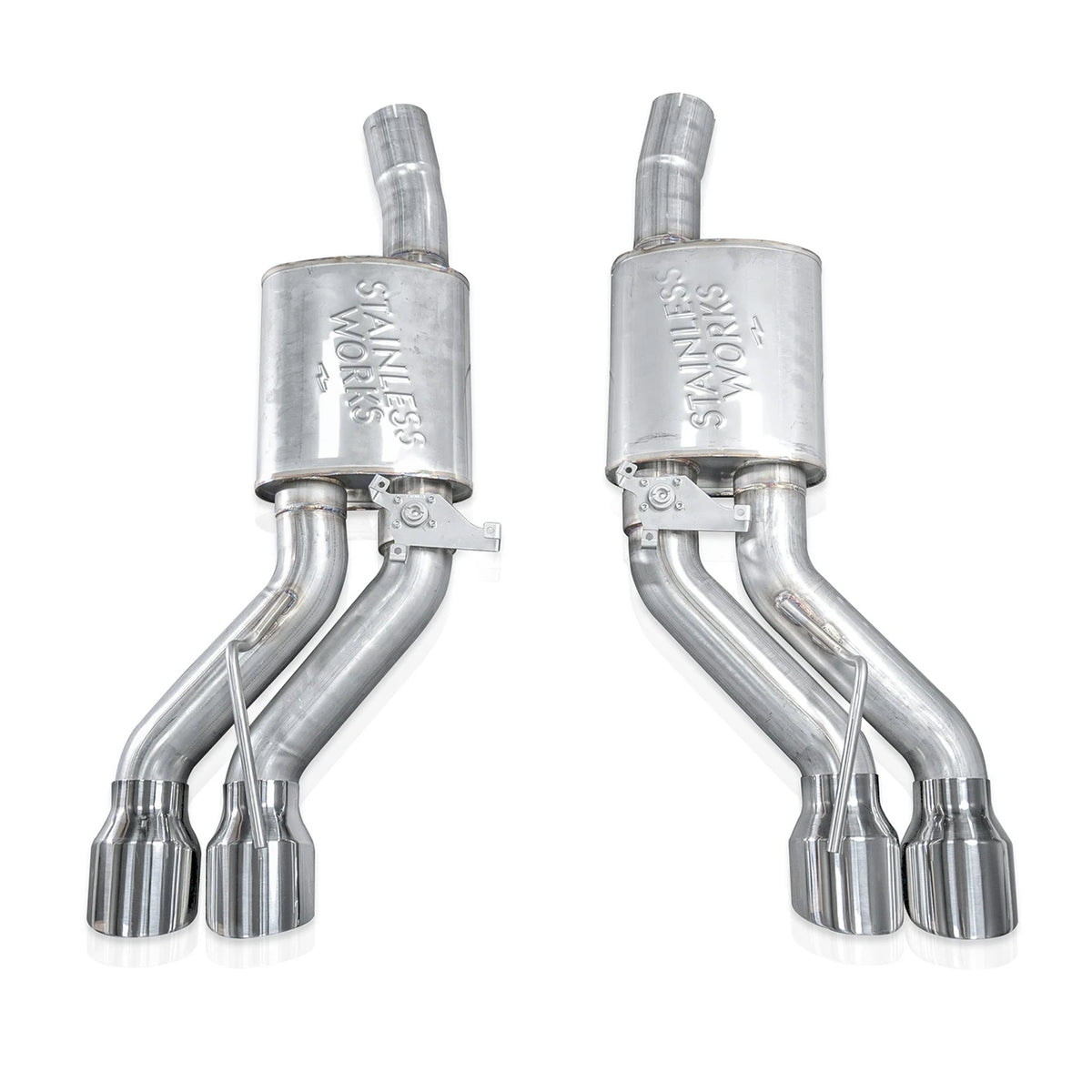 Stainless Works - 2022-26 Cadillac CT5-V Blackwing Axelback - CT5V22AB