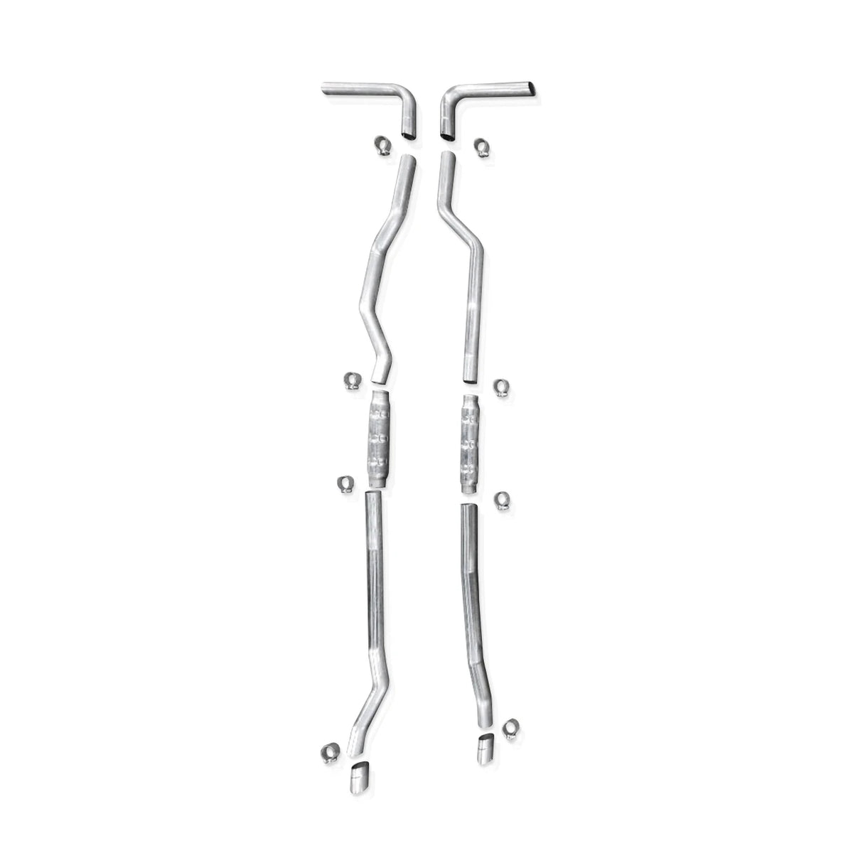 Stainless Works - 1967-87 Chevy Truck K Catback - CT7287M
