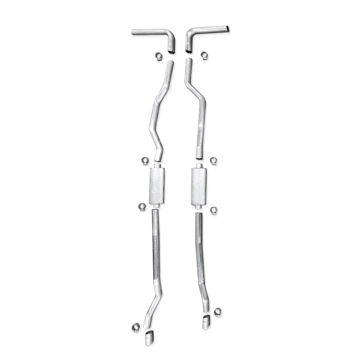 Stainless Works - 1967-87 Chevy Truck K Catback - CT67725CS