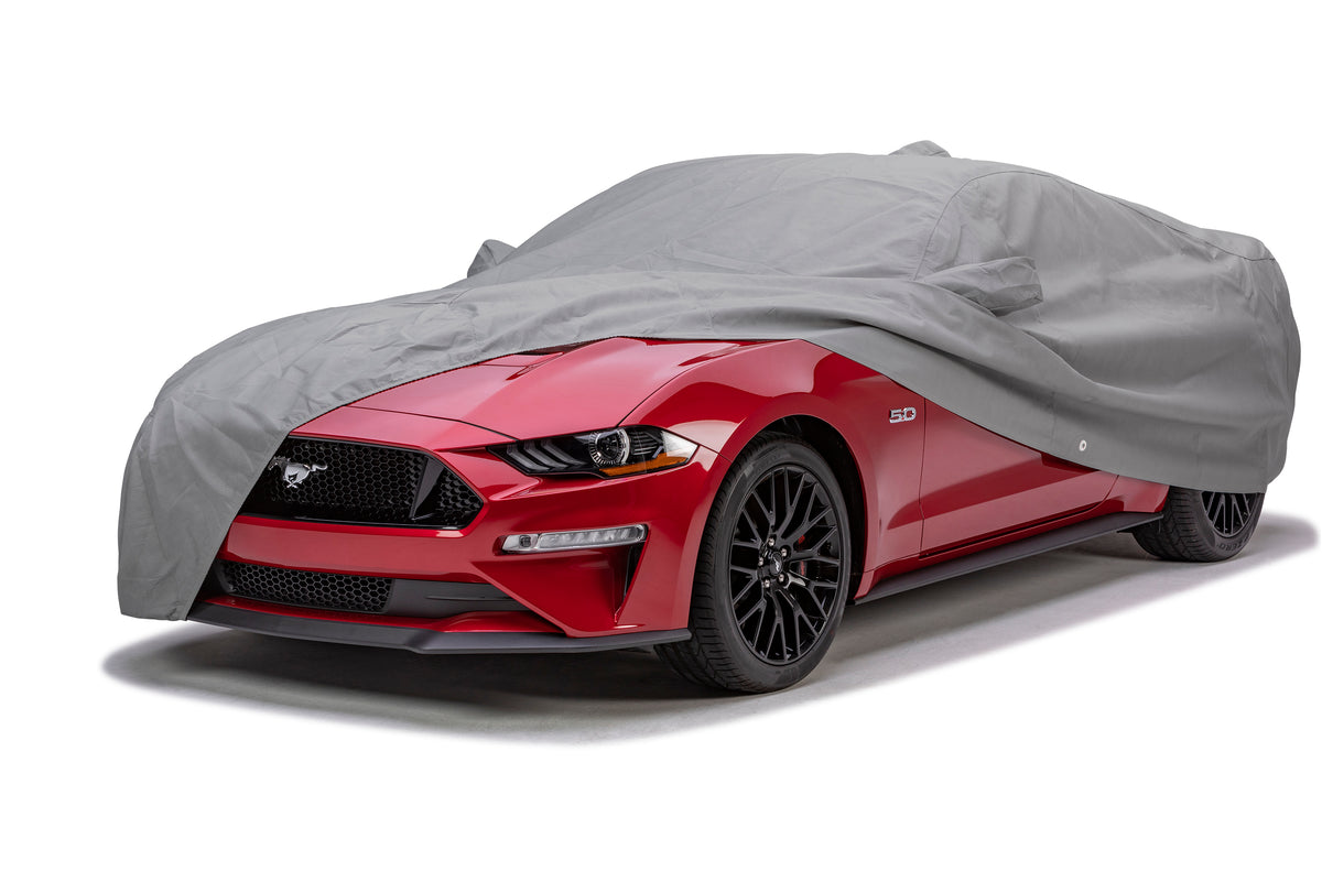 Covercraft Custom Car Covers 20-25 Ford Mustang Custom 5-Layer Softback All Climate Car Cover - Gray - C18808AC