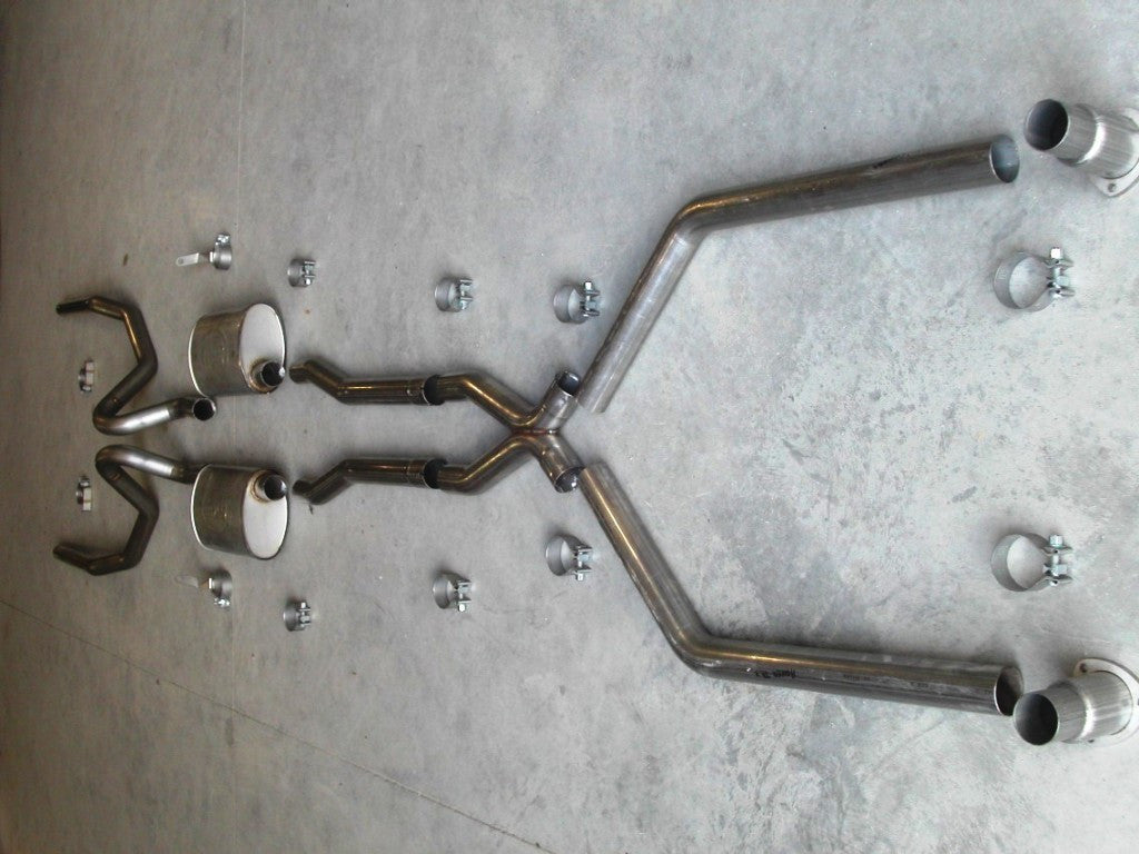 Stainless Works - 1966-67 Chevelle Catback - CV6667X