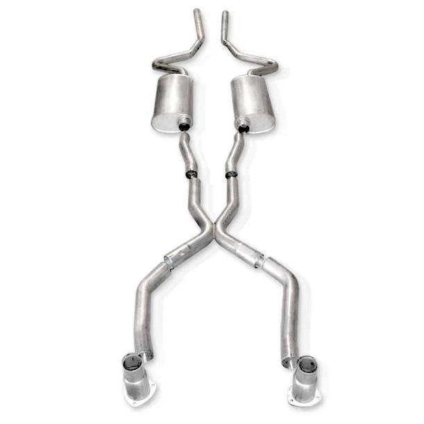 Stainless Works - 1968-72 Chevelle Small/Big Block Catback - CV6782.5X