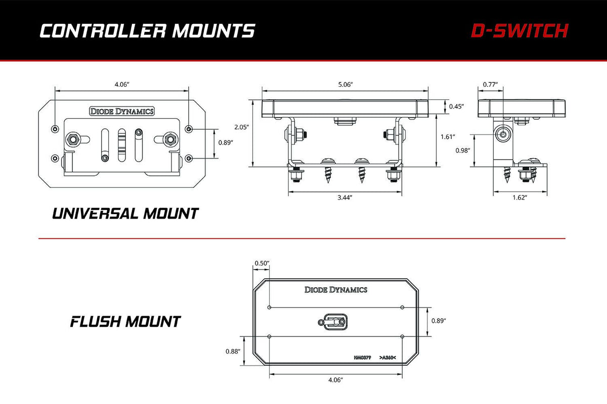 Diode Dynamic D-Switch 8 Button Controller Kit - DD8373