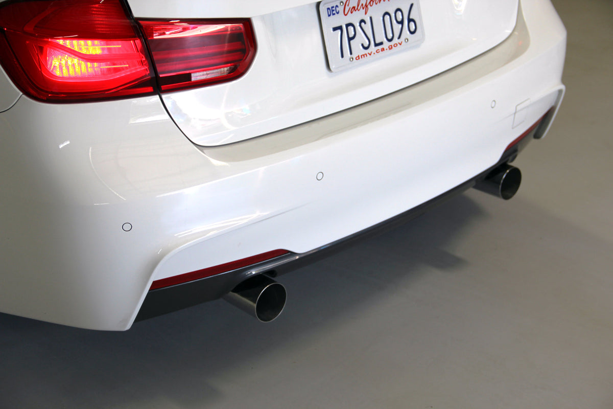 Dinan - Free Flow Axle-Back Exhaust - 2017-2020 BMW 440i - D660-0077-BLK