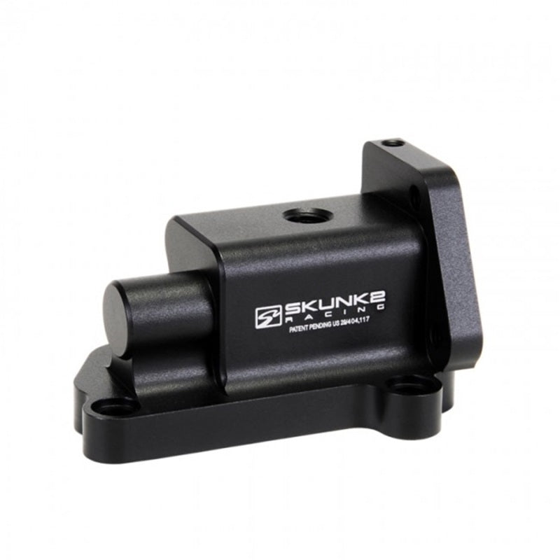 Skunk2 Honda/Acura H-Series VTEC Black Anodized Billet Solenoid - 639-05-0205 for 1993-2001 Honda Prelude - angle view
