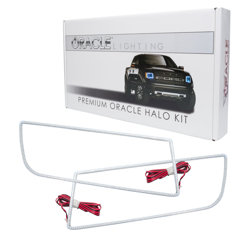 Oracle Chevrolet Camaro Non-RS 14-15 LED Halo Kit Square Style - White SEE WARRANTY - 2255-001