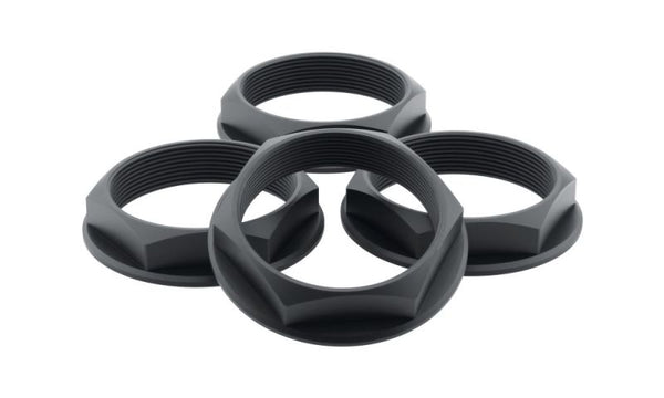 fifteen52 Super Touring (Chicane/Podium) Hex Nut Set of Four - Anodized Black - 52-ST-NUT-BLACK-SET by fifteen52