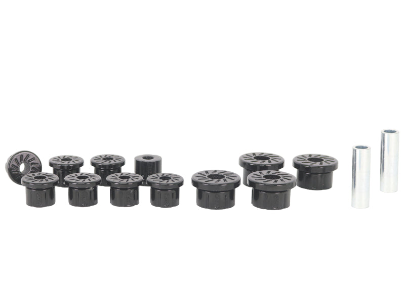 Whiteline 1986-1995 Suzuki Samurai Front Leaf Spring Eye And Shackle Bushings - W73475