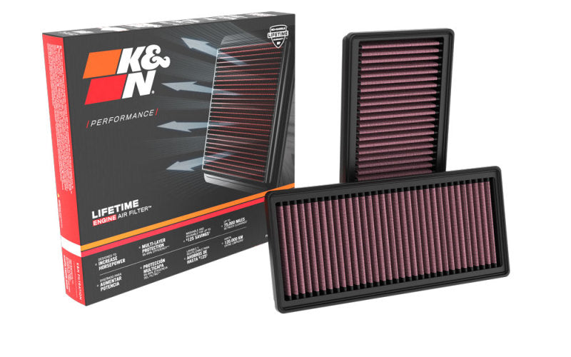 K&N 18-23 Mercedez Benz G500/G550/GLS580/GLE580/S560/S580 Drop In Air Filter - 33-3183