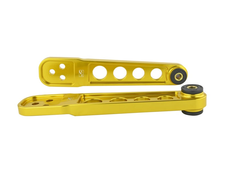 Skunk2 01-05 Honda Civic Gold Anodized Rear Lower Control Arm (Includes Socket Tool) - 542-05-0230 for 2001-2005 Honda Civic 
