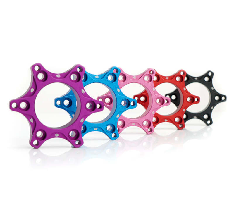 NRG Gaming Logitech Steering Short Hub - Pink - SRK-LOTH-PK - close-up view 2 3