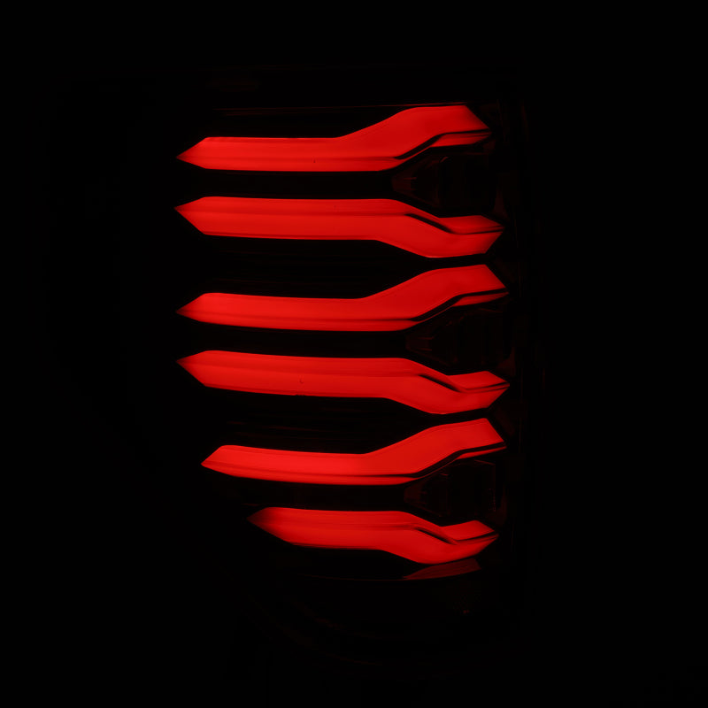 AlphaRex 09-14 Ford F150 LUXX LED Tailights - AlphaBlack Housing - 653080