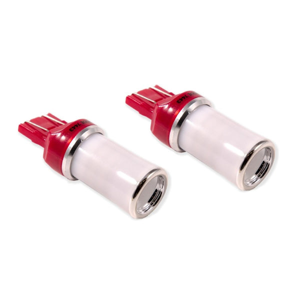 Diode Dynamics 7443 LED Bulb HP48 LED - Red (Pair) - DD0112P for 2016-2025 Mazda MX 5 Miata - front view