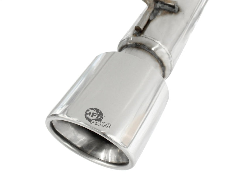 aFe MACHForce XP 14+ Jeep Grand Cherokee V6 3.0L (td) 2.5in DPF-Back 409SS Exhaust w/Resonators - 49-46234