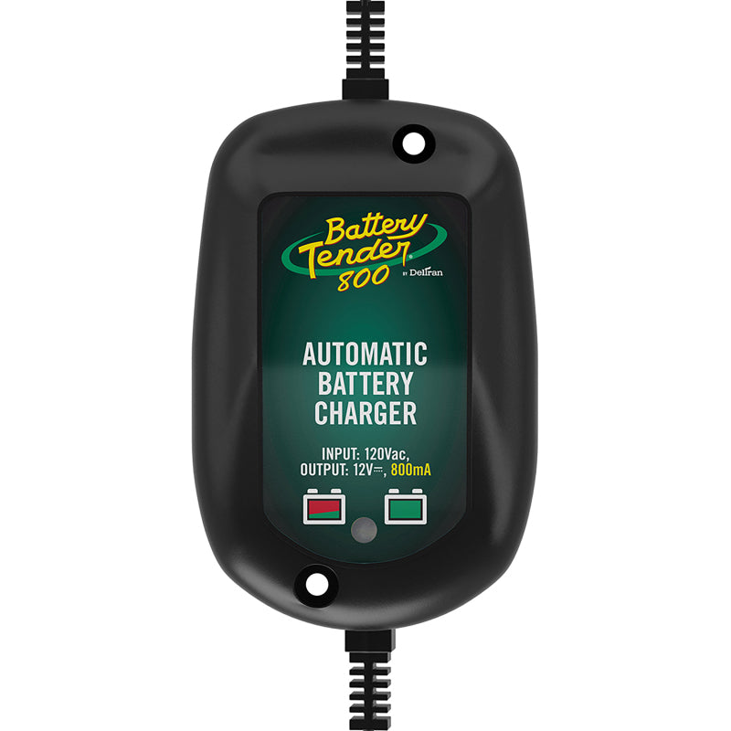 Battery Tender 12V 800mA  Weatherproof Battery Charger - 022-0150-DL-WH