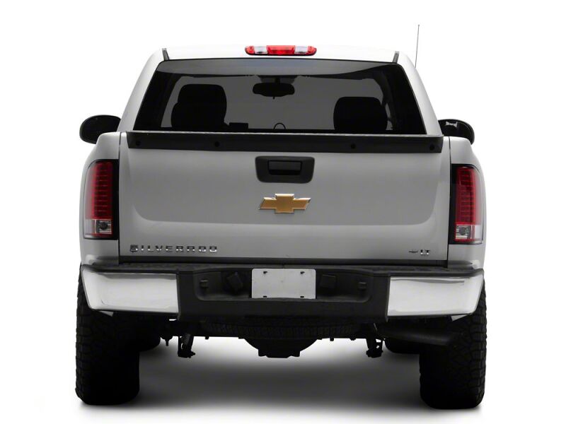 Raxiom 07-13 Chevrolet Silverado 1500 LED Tail Lights- Chrome Housing- Red/Clear Lens - S112738 - close-up view 8
