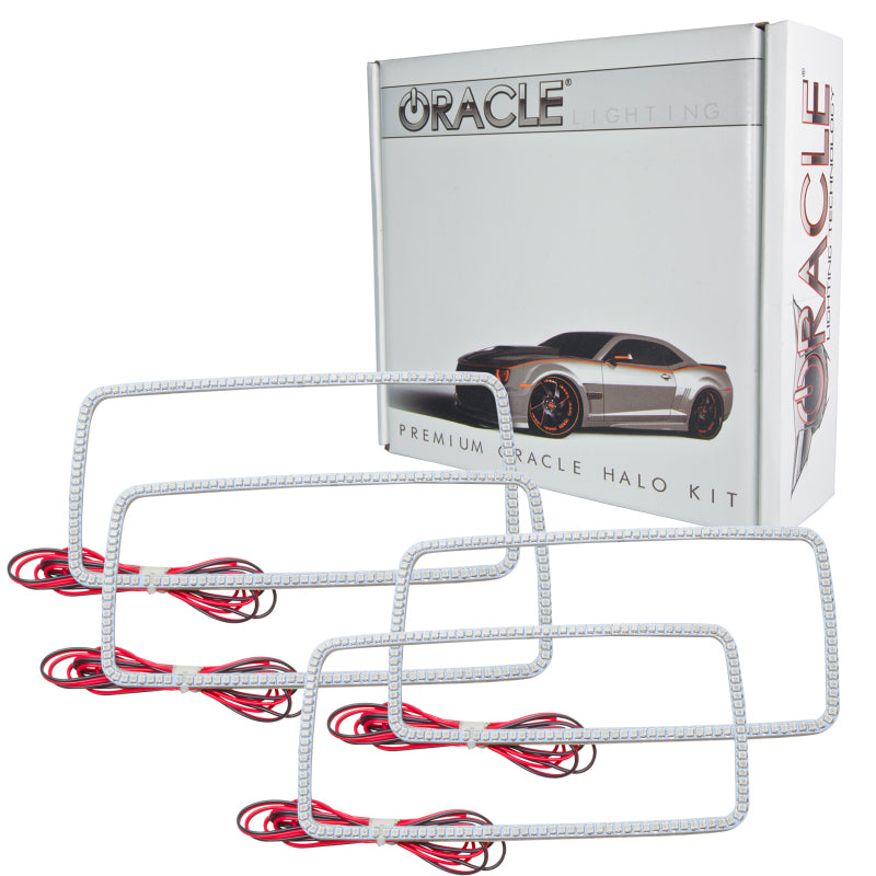 Oracle GMC Sierra 07-13 LED Halo Kit (New Square Ring Design) - White SEE WARRANTY - 2629-001