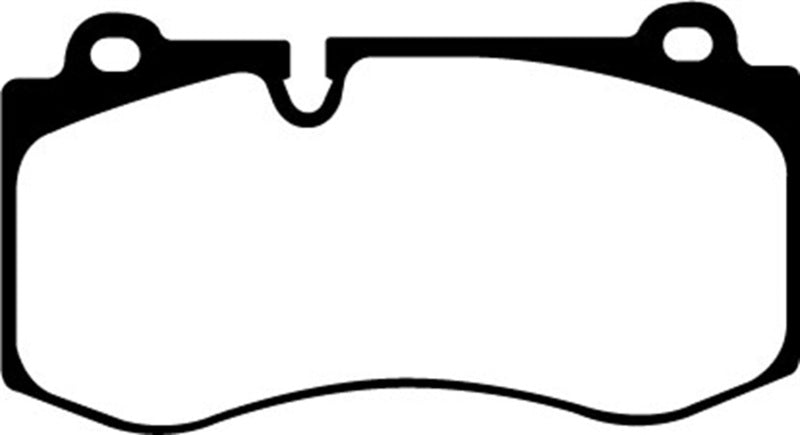 EBC 07-08 Mercedes-Benz CL550 5.5 Yellowstuff Front Brake Pads - DP41943R
