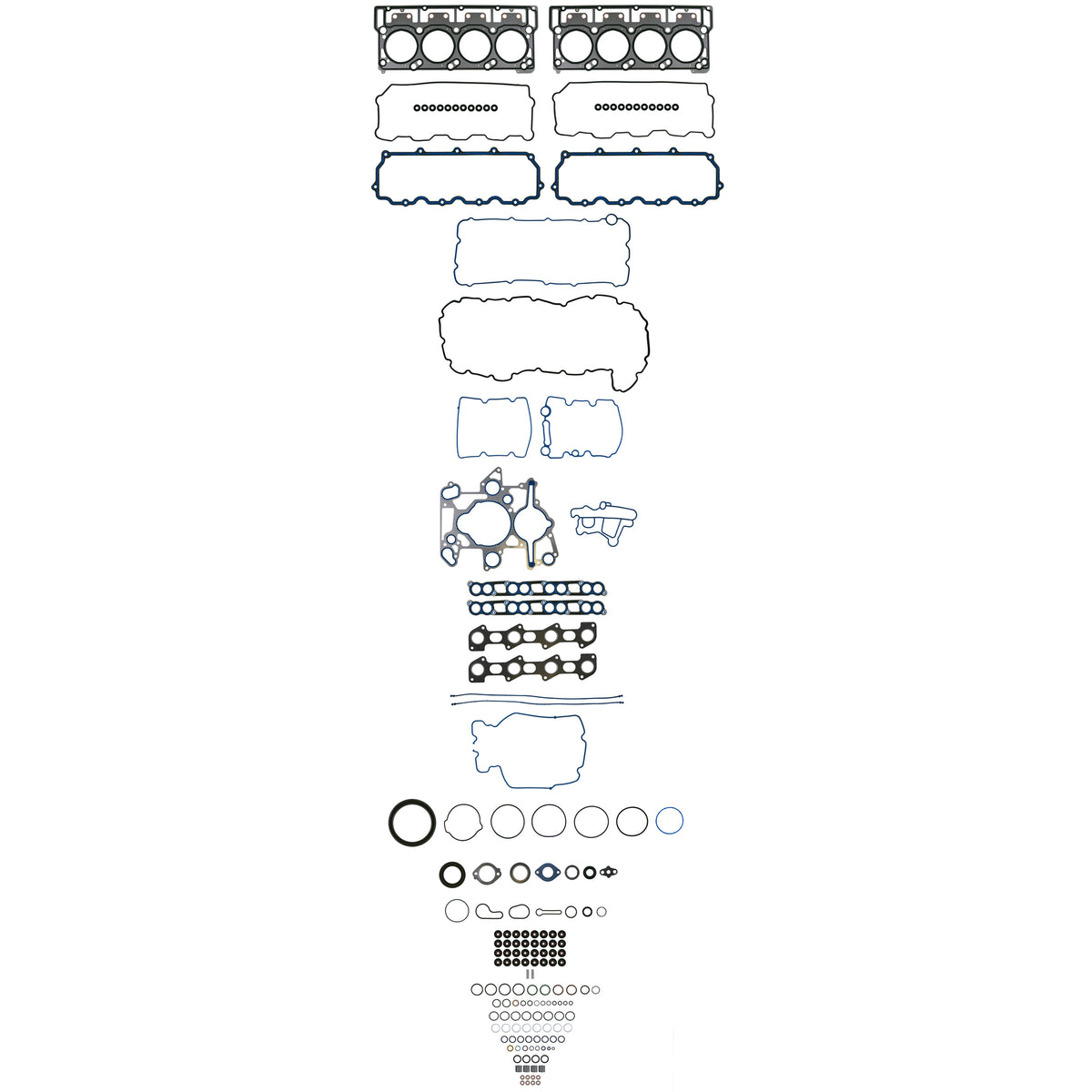 Fel-Pro Ford E-350 Super Duty 260-3173 Engine Gasket Set - 2603173 for 2004-2010 Ford E-350 - front view