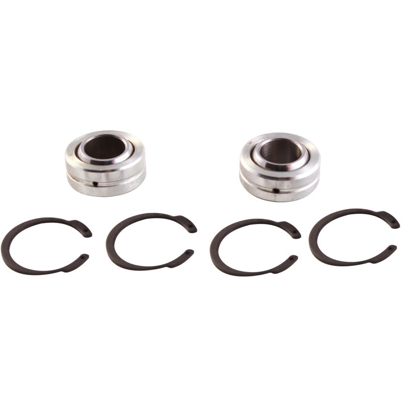 QA1 COM Series Bearing Kit w/Snap Rings - .5in x .5in Wide - Heat Treated Chrome Plated Steel - COM8PK