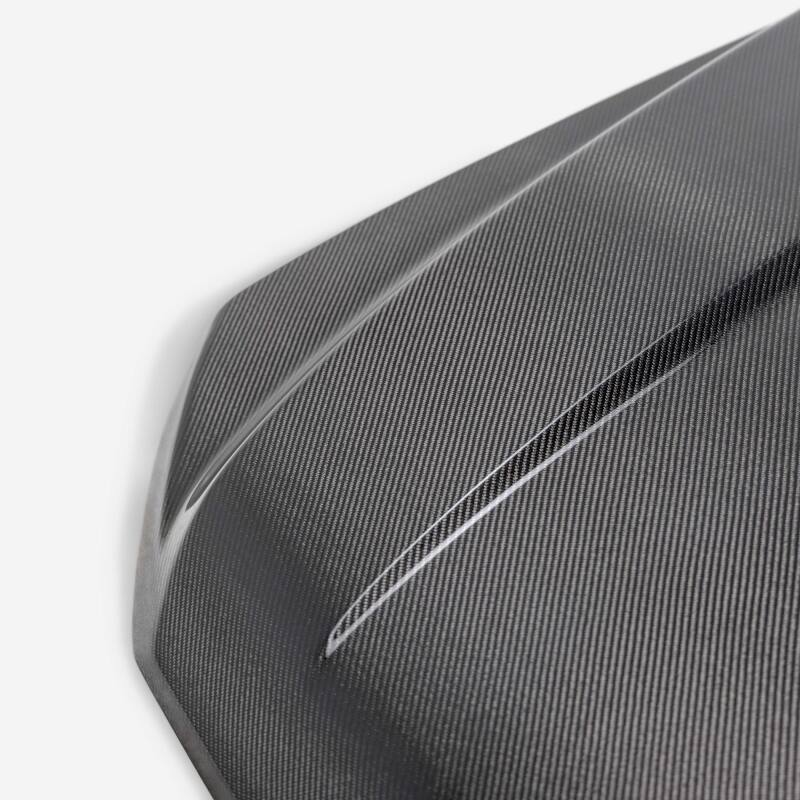 Anderson Composites 21-24 Ford Raptor Type-OE Carbon Fiber Hood - AC-HD21FDRA-OE by Anderson Composites - detail view