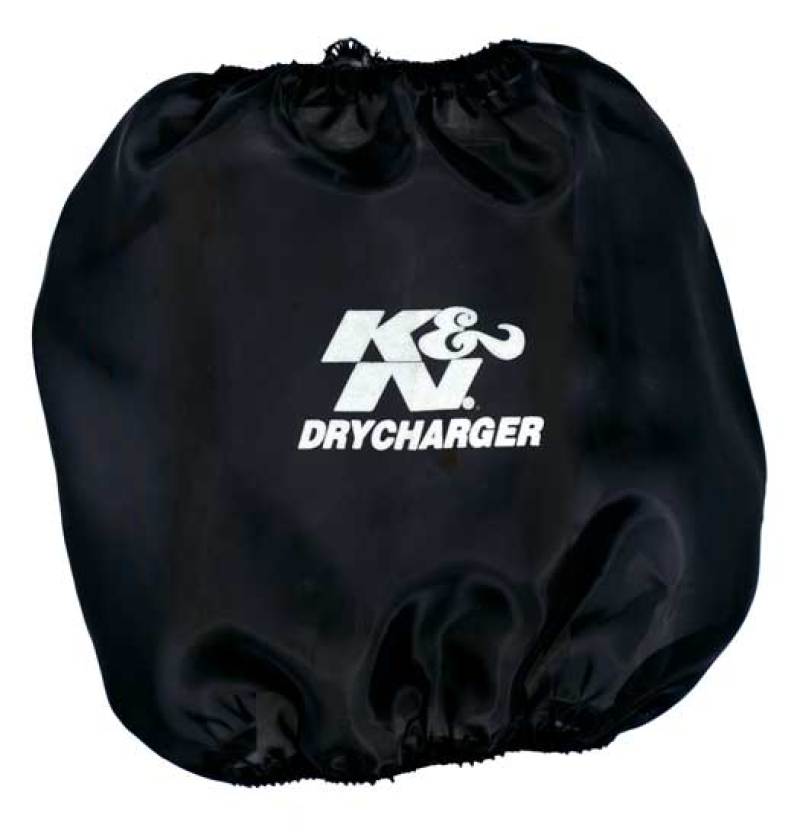 K&N RC-5112 Black DryCharger Air Filter Wrap - RC-5112DK by K&N Engineering - front view