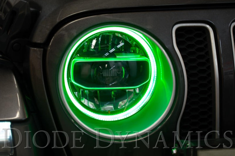 Diode Dynamics 18-21 Jeep JL Wrangler/Gladiator RGBW HD LED Halos - DD2290