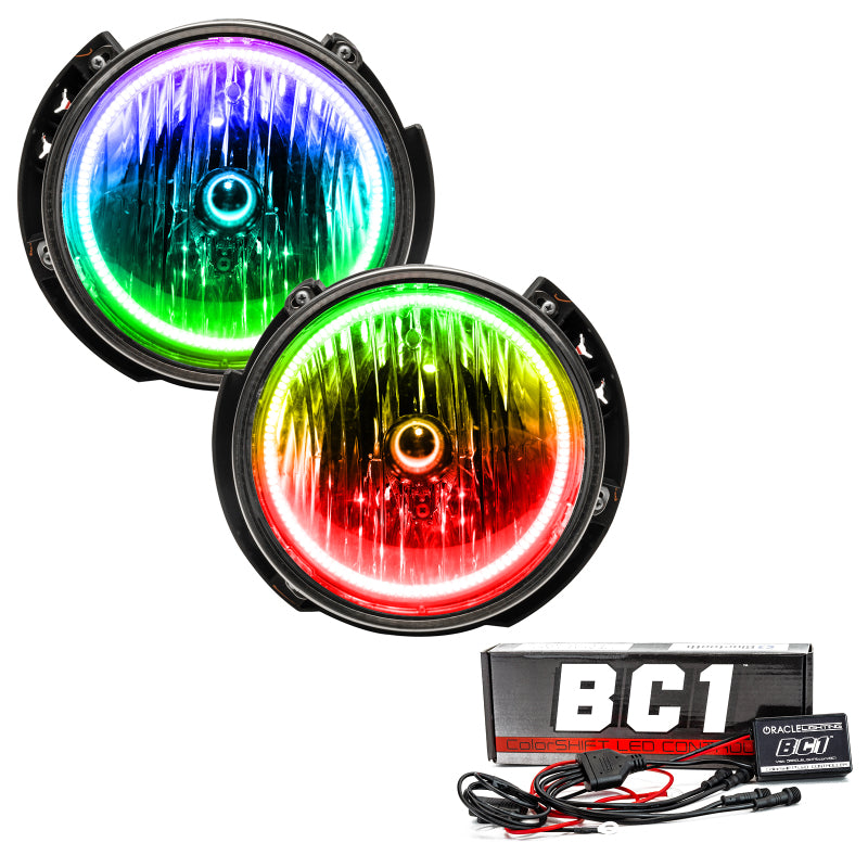 Oracle 07-16 Jeep Wrangler JK SMD HL - ColorSHIFT w/ BC1 Controller SEE WARRANTY - 7079-335
