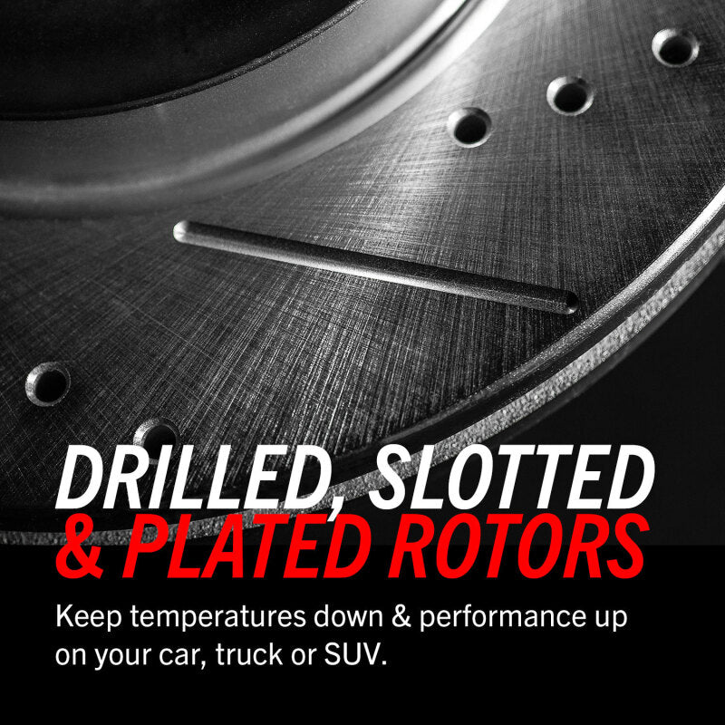 Power Stop 24-26 Toyota Tacoma Front Drilled & Slotted Rotor - Pair - JBR1941XPR