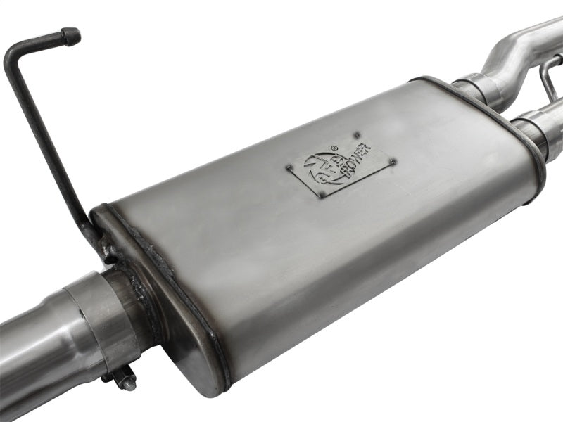 aFe MACHForce XP High Tuck Exhausts Cat-Back SS-409 CB Nissan Frontier 05-15 V6-4.0L - 49-46104
