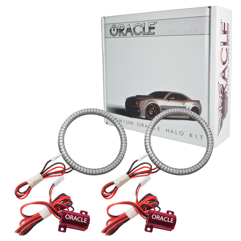 Oracle Jeep Wrangler 07-17 LED Waterproof Turn Signal Halo Kit - Amber SEE WARRANTY - 2931-005