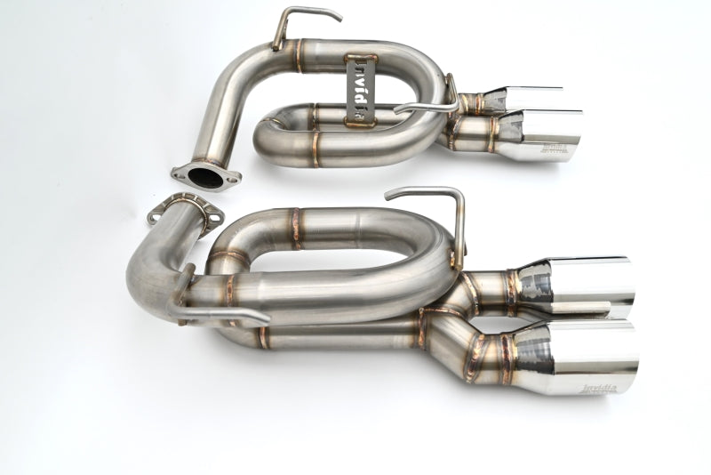 Invidia 22+ Subaru WRX Twin Loop 3.5in. Single Layer S.S Tip Axle-Back Exhaust - HS22SW4AT4SSL