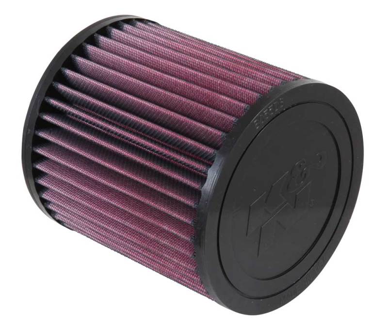 K&N Filter Universal Rubber Filter - Round Straight  3in ID x  5 5/8in OD x 6in Height - E-0655 by K&N Engineering - front vi