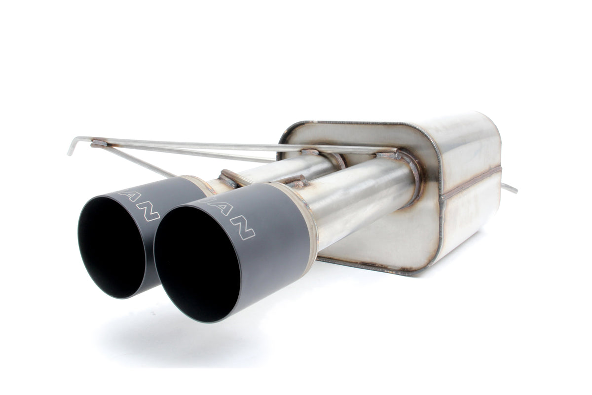 Dinan - Free Flow Axle-Back Exhaust - 2014-2024 MINI Cooper S - D660-0062-BLK