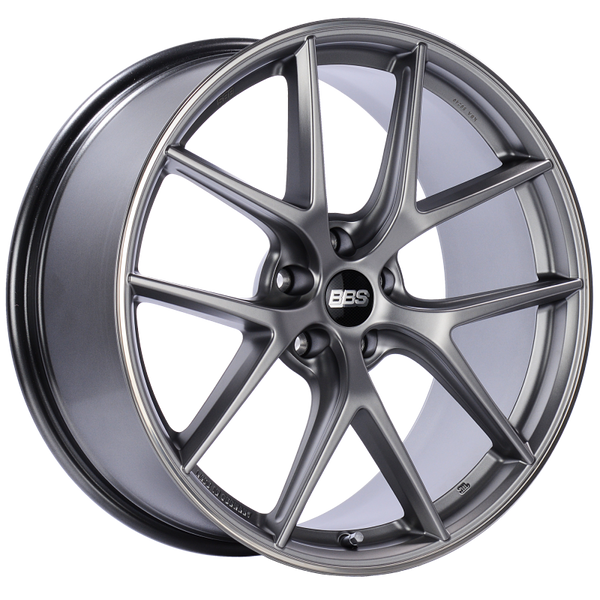 BBS CI-R 20x10 5x112 ET45 Platinum Silver Polished Rim Protector Wheel -82mm PFS/Clip Required - CI0601PSPO by BBS