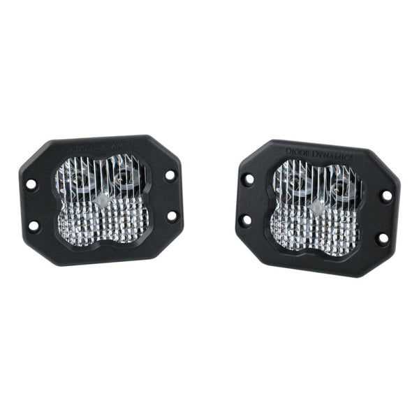 Diode Dynamics SS3 Pro ABL - White Combo Flush (Pair) - DD6936P by Diode Dynamics - front view