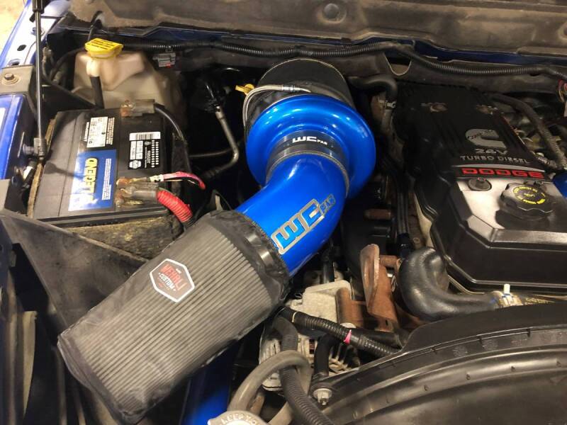 Wehrli 04.5-07 Cummins 5.9L S400 High Mount Turbo 2nd Gen Swap Kit - Brizzle Blue - WCF100486-BRZ