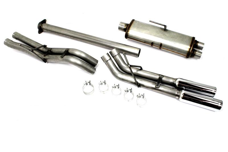 JBA 15-20 Ford F-150 2.7L/3.5L/5.0L 409SS Pass Side Dual Exit Cat-Back Exhaust - 40-2539