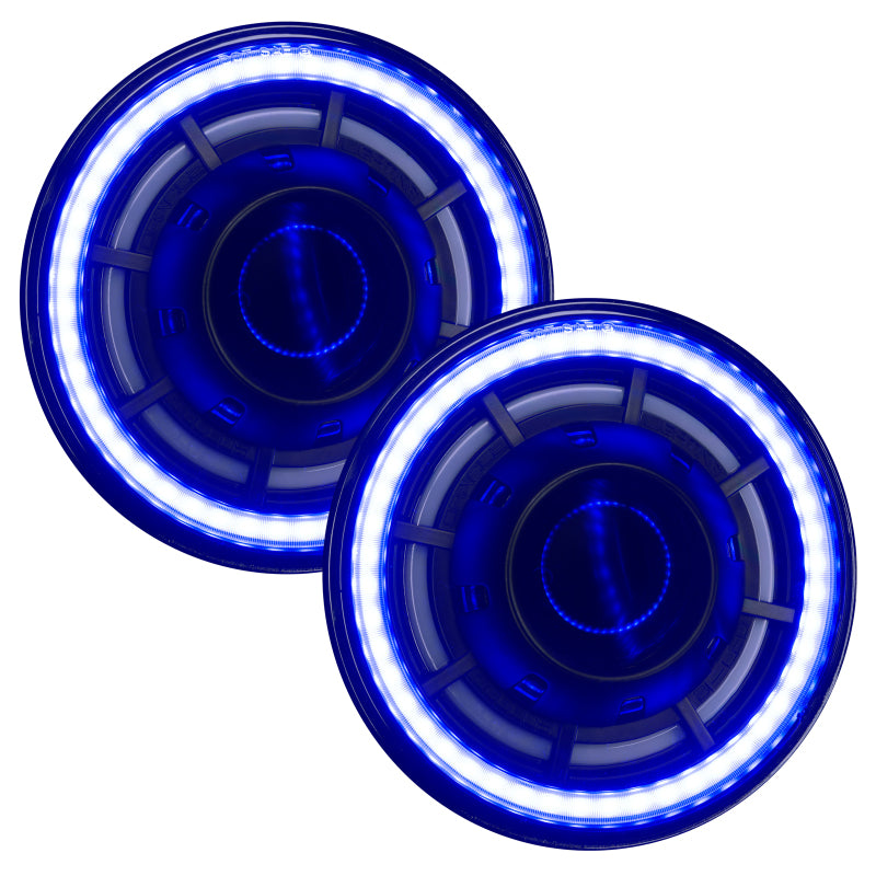 ORACLE Lighting 0718 Jeep Wrangler JK Oculus 7in ColorSHIFT BiLED Projector Headlights SEE WARRANTY - 5876-504